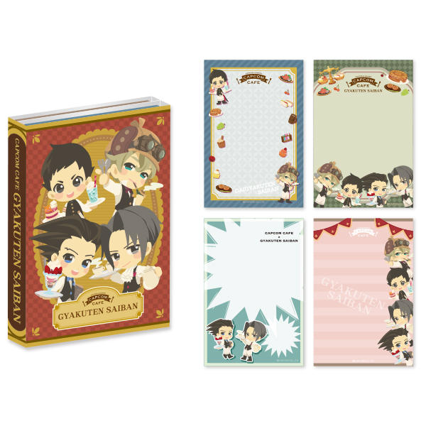 カプコンカフェ×「逆転裁判」の限定グッズを公開！！｜株式会社